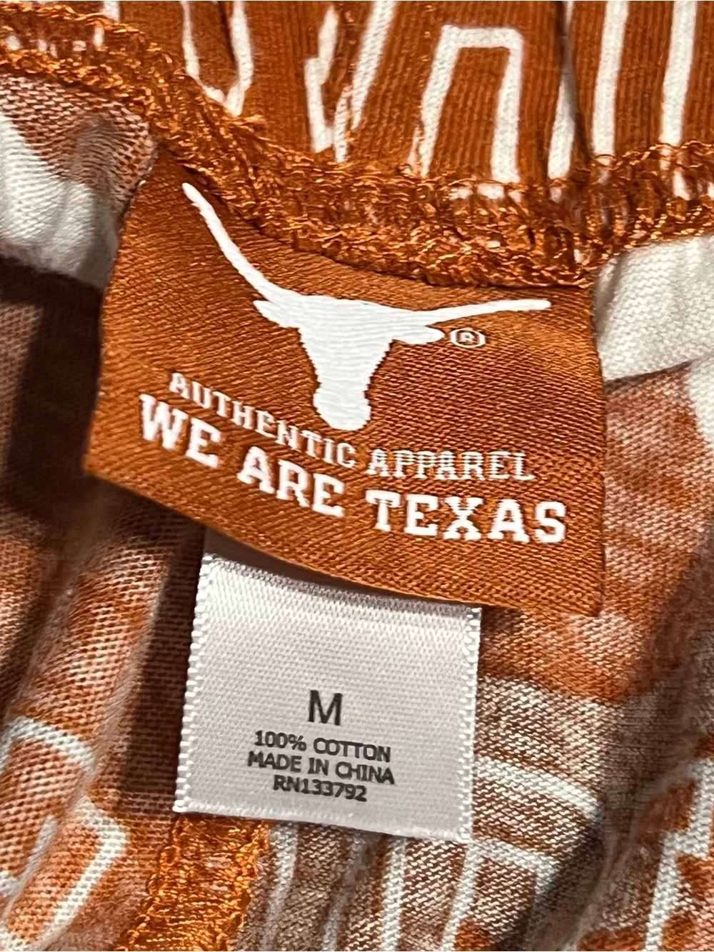 University of Texas Longhorns Burnt Orange Lounge Pants / PJ Bottoms - Picture 6 of 11
